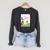 Dr Seuss Mr Brown Can Moo Book Cover Raglan Sleeve Sweatshirt Dark Grey Heather