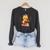 Duck Reading Book Graphic Duck With Book Floral Raglan Sleeve Sweatshirt Dark Grey Heather Duck Reading Book Graphic Duck With Book Floral Raglan Sleeve Sweatshirt Dark Grey Heather