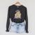 Easily Distracted By Books And Cats Raglan Sleeve Sweatshirt Dark Grey Heather Easily Distracted By Books And Cats Raglan Sleeve Sweatshirt Dark Grey Heather