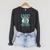 Easily Distracted By Books And Dragons Nerds Raglan Sleeve Sweatshirt Dark Grey Heather