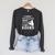 Easily Distracted By Cats And Books Cats & Book Lovers Raglan Sleeve Sweatshirt Dark Grey Heather