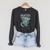 Easily Distracted By Dragons Books Bookworm Raglan Sleeve Sweatshirt Dark Grey Heather