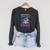 Easily Distracted By Dragons Fantasy Book Reading Raglan Sleeve Sweatshirt Dark Grey Heather