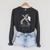 Easily Distracted By Tango And Books Dance Bookworm Reading Raglan Sleeve Sweatshirt Dark Grey Heather