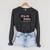 EitherOr Bookstore Raglan Sleeve Sweatshirt Dark Grey Heather