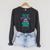 Fantasy Novel Character This Is My Book Character Costume Raglan Sleeve Sweatshirt Dark Grey Heather