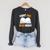 Fight Evil Read Books Raglan Sleeve Sweatshirt Dark Grey Heather