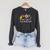 Flowers Graphic Sorry I Can't I Have Book Club Saying Raglan Sleeve Sweatshirt Dark Grey Heather