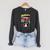 Frankenstein Halloween Horror Vintage Comic Book Retro Raglan Sleeve Sweatshirt Dark Grey Heather Frankenstein Halloween Horror Vintage Comic Book Retro Raglan Sleeve Sweatshirt Dark Grey Heather