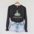 Future Teacher School Teaching Educator Colorful Books Men Women Raglan Sleeve Sweatshirt Dark Grey Heather
