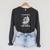 Good Book Is Out Of This World Astronaut Moon Space Bookworm Raglan Sleeve Sweatshirt Dark Grey Heather