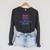 Good Girls Fall For Bad Books Smut Bookish Quote Raglan Sleeve Sweatshirt Dark Grey Heather