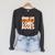 A Good Life Is A Collection Of Comic Books Graphic Vintage Raglan Sleeve Sweatshirt Dark Grey Heather