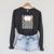 Halloween Teacher Composition Book Notebook Matching Group Raglan Sleeve Sweatshirt Dark Grey Heather