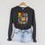 Happy 100 Day Of School Teacher Book 100 Days Of School Raglan Sleeve Sweatshirt Dark Grey Heather