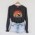 Hockey Romance Book Club All The Ice Romance Drama Vintage Raglan Sleeve Sweatshirt Dark Grey Heather