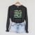 Hot Girl Read Books Raglan Sleeve Sweatshirt Dark Grey Heather