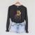 Hot Girls Read Books Spicy Bookish Girl Dark Romance Reader Raglan Sleeve Sweatshirt Dark Grey Heather