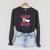 Iced Coffee & Books Reading Lover Trendy Summer Premium Tri-Blend Raglan Sleeve Sweatshirt Dark Grey Heather
