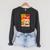 The Iliad Homer Vintage Comic Book Cover Raglan Sleeve Sweatshirt Dark Grey Heather The Iliad Homer Vintage Comic Book Cover Raglan Sleeve Sweatshirt Dark Grey Heather