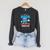 I'm a Book Character Costumes For Kids Storybook Raglan Sleeve Sweatshirt Dark Grey Heather