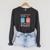 I'm So Glad We'Re On The Same Page Book Lover Writer Raglan Sleeve Sweatshirt Dark Grey Heather