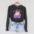 It's a Good Day To Read a Book Cat Kitty Reading Book Men Women Kids Raglan Sleeve Sweatshirt Dark Grey Heather