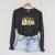 It's a Good Day To Read Book Outfit Raglan Sleeve Sweatshirt Dark Grey Heather