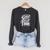 It's Good Day To Read A Book Raglan Sleeve Sweatshirt Dark Grey Heather