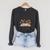 It's Too Nonfiction Outside Reading Book Lover Raglan Sleeve Sweatshirt Dark Grey Heather