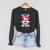 Just A Girl Who Loves Horses And Books Heart Reading Raglan Sleeve Sweatshirt Dark Grey Heather
