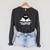 Just One More Chapter Cat Love Cat Book Raglan Sleeve Sweatshirt Dark Grey Heather