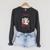 Just One More Chapter- I Love Reading Book And Meow Raglan Sleeve Sweatshirt Dark Grey Heather