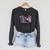 Just One More Chapter Romantasy Book Dragon Bookworm Bookish Raglan Sleeve Sweatshirt Dark Grey Heather