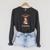 I Just Want To Read Books And Pet My Hamster Raglan Sleeve Sweatshirt Dark Grey Heather