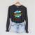 Kids Boys Emmanuel Comic Book Superhero Name Raglan Sleeve Sweatshirt Dark Grey Heather
