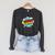 Kids Boys Evan Comic Book Superhero Name Raglan Sleeve Sweatshirt Dark Grey Heather