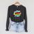 Kids Boys Ezra Comic Book Superhero Name Raglan Sleeve Sweatshirt Dark Grey Heather