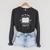 Librarian Just One More Chapter Bookish Cute Book Reading Raglan Sleeve Sweatshirt Dark Grey Heather