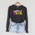 Librarian Let's All Go To The Library Cute Groovy Book Lover Raglan Sleeve Sweatshirt Dark Grey Heather Librarian Let's All Go To The Library Cute Groovy Book Lover Raglan Sleeve Sweatshirt Dark Grey Heather
