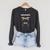 Librarian Teacher Messy Bun Life Book Library Back To School Raglan Sleeve Sweatshirt Dark Grey Heather