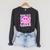 Library Book Fair Queen Vibe Groovy Tie Dye School Reading Raglan Sleeve Sweatshirt Dark Grey Heather