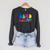 Library Read Banned Books Raglan Sleeve Sweatshirt Dark Grey Heather
