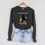 Life Is Better With Cats And Books Cute Cat Lover For Men Women Kids Raglan Sleeve Sweatshirt Dark Grey Heather