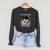 Life Is Better With Cats And Books Cute Cat Lover Raglan Sleeve Sweatshirt Dark Grey Heather
