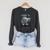 Locked In Meme Book Is Peak Quote Raglan Sleeve Sweatshirt Dark Grey Heather