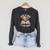 Take A Look Its In A Book Reading Raglan Sleeve Sweatshirt Dark Grey Heather