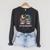 Lost In A Good Book Moon And Stars Fantasy BookTok Raglan Sleeve Sweatshirt Dark Grey Heather
