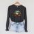 Magical Book Raglan Sleeve Sweatshirt Dark Grey Heather