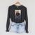 Marvel Comixology Champions Ms Marvel Comic Book Cover Raglan Sleeve Sweatshirt Dark Grey Heather